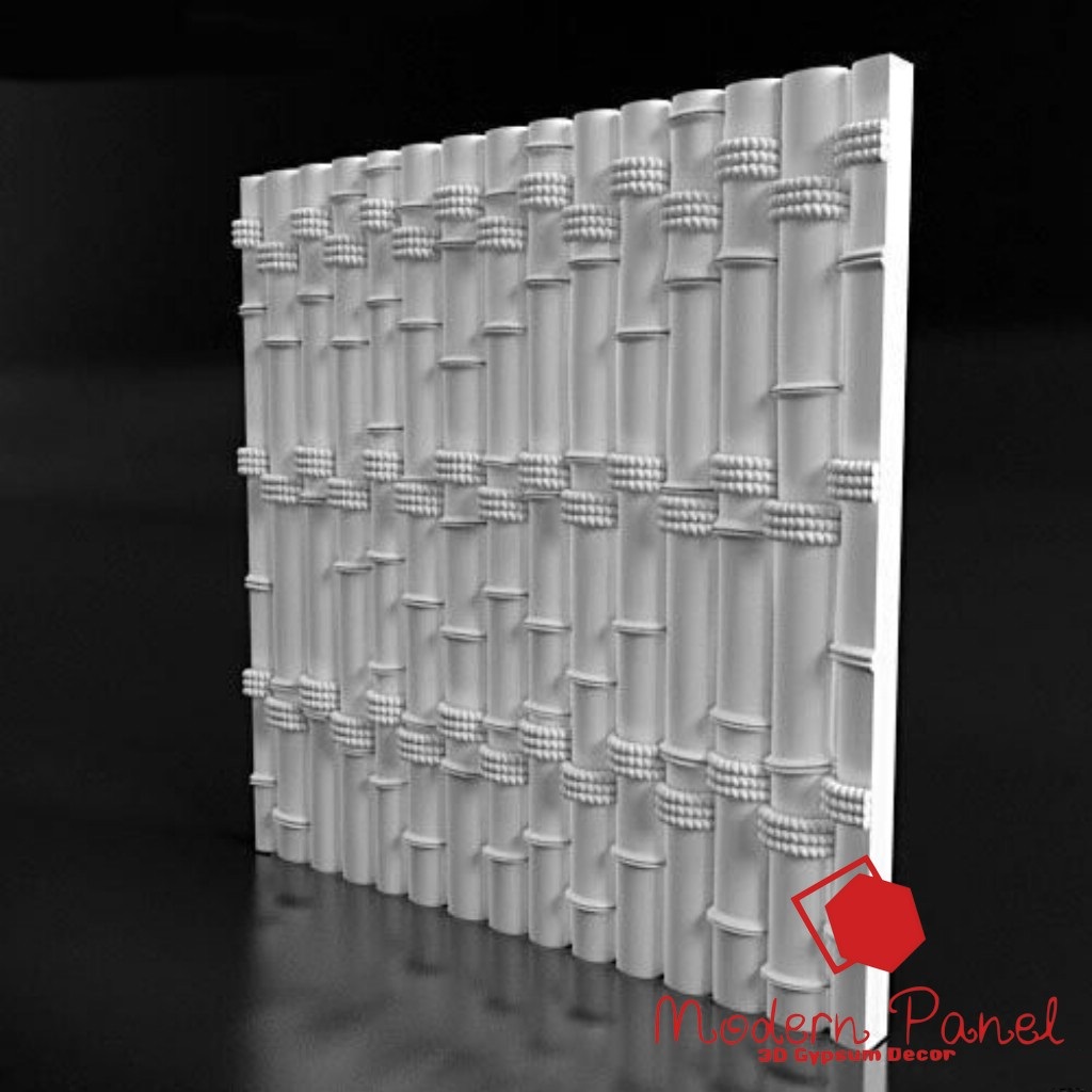 3D панели Бамбук-2